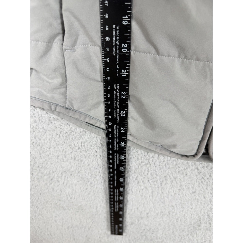 Patagonia Jacket Womens Size XS Gray Cream Full Zip Quilted Insulated STY20955 - Picture 8 of 9